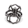 Polished Spider Signet Ring