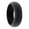 black thin silicone ring