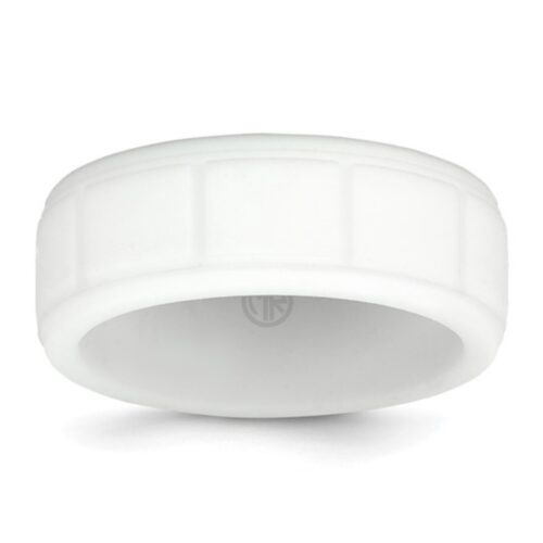 Mens White Silicone Ring Australia