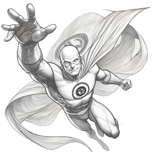 Superhero ring man
