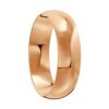 Rose Gold Polished Classic Mens Wedding Ring
