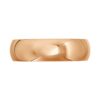 Rose Gold Polished Classic Mens Wedding Ring