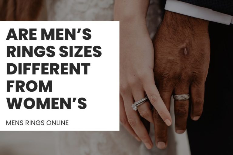 Are ring sizes the same for men and women