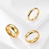 6mm dome gold tungsten men's rings Australia