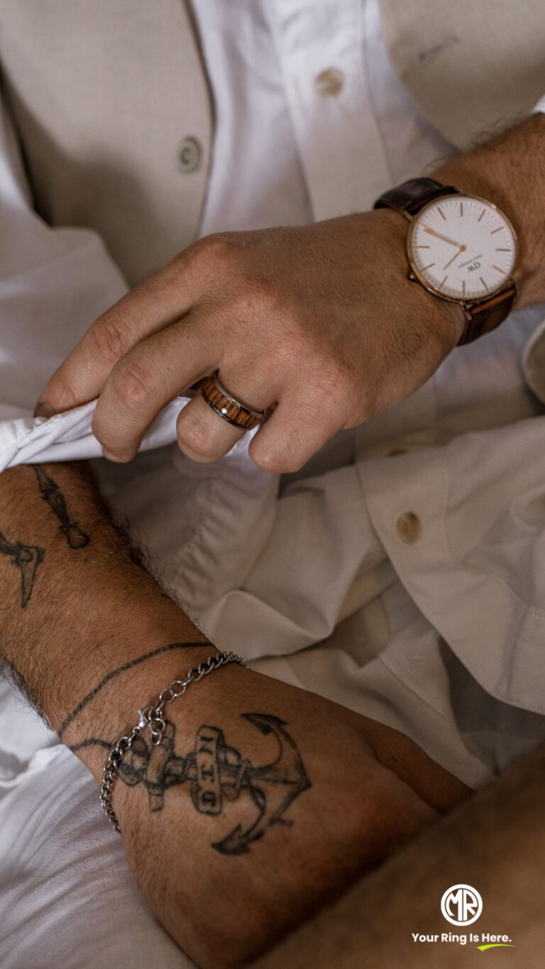 Can You Wear a Wedding Ring Made of Wood or Meteorite? Bloody Oath You Can.