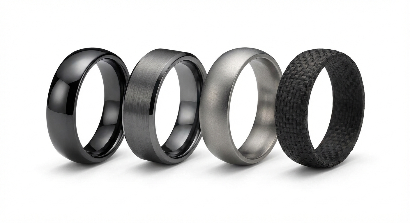 Ceramic Wedding Rings for Men: Pros, Cons and Who They're Perfect For