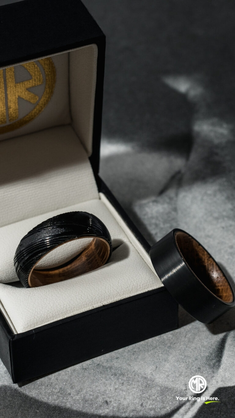 Rugged Men’s Black Rings: Styles That Define Durability