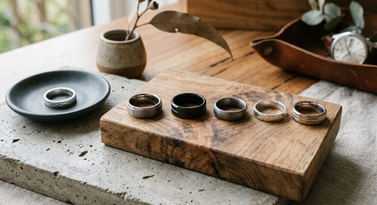Best Budget Men’s Wedding Rings Under $200 in Australia