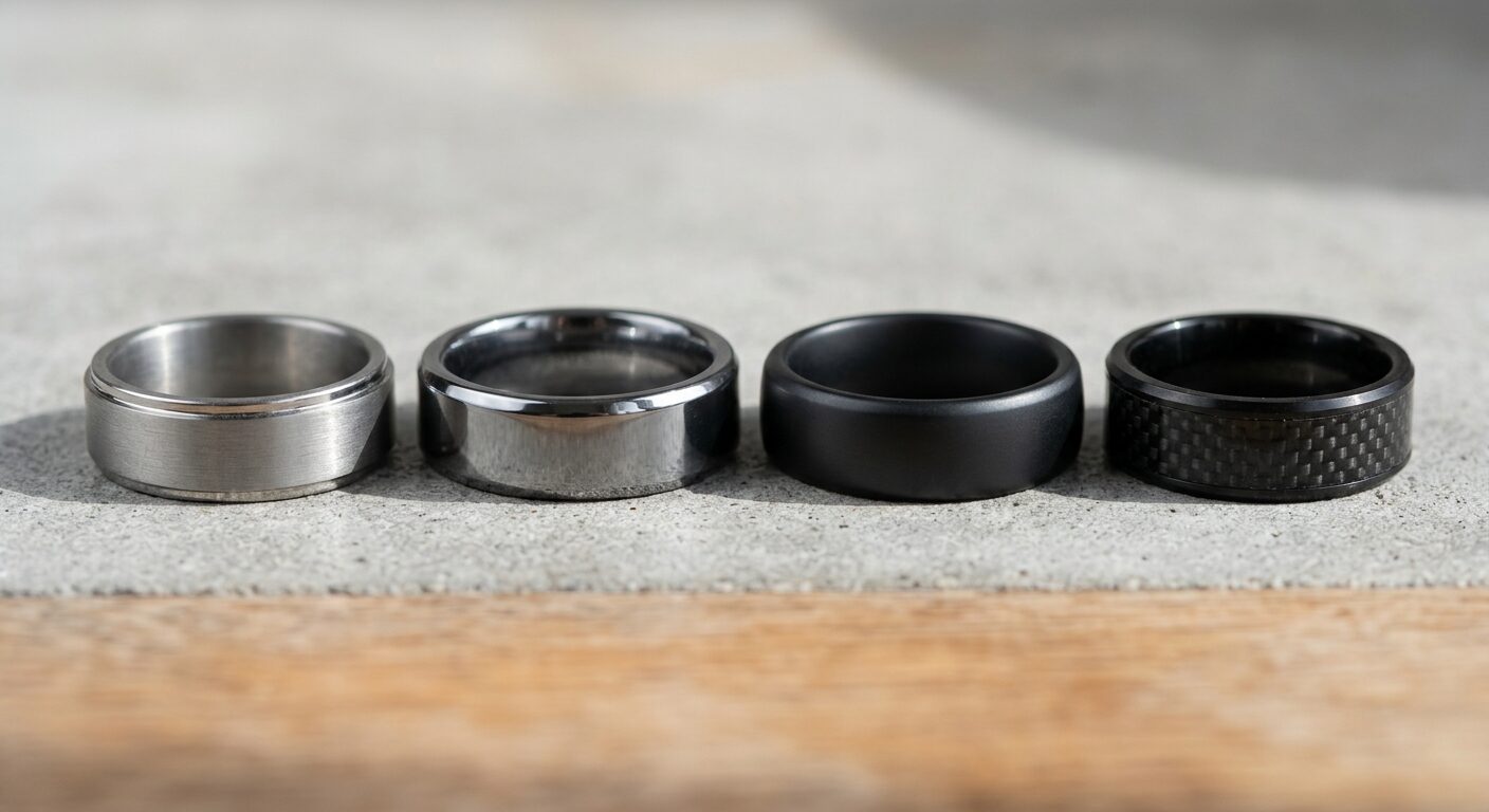 Different ring materials comparison