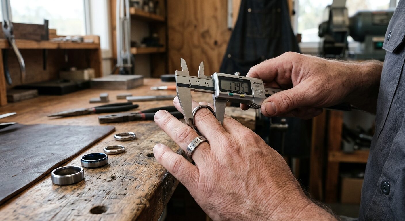 Men's Rings and Broader Hands: Choosing a Ring That Works for Your Build image 2