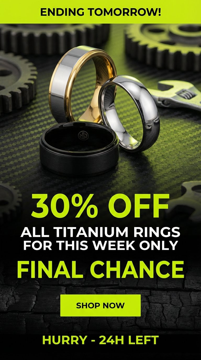 Men’s Wedding Rings for the Gym: What to Wear When You’re Lifting Heavy